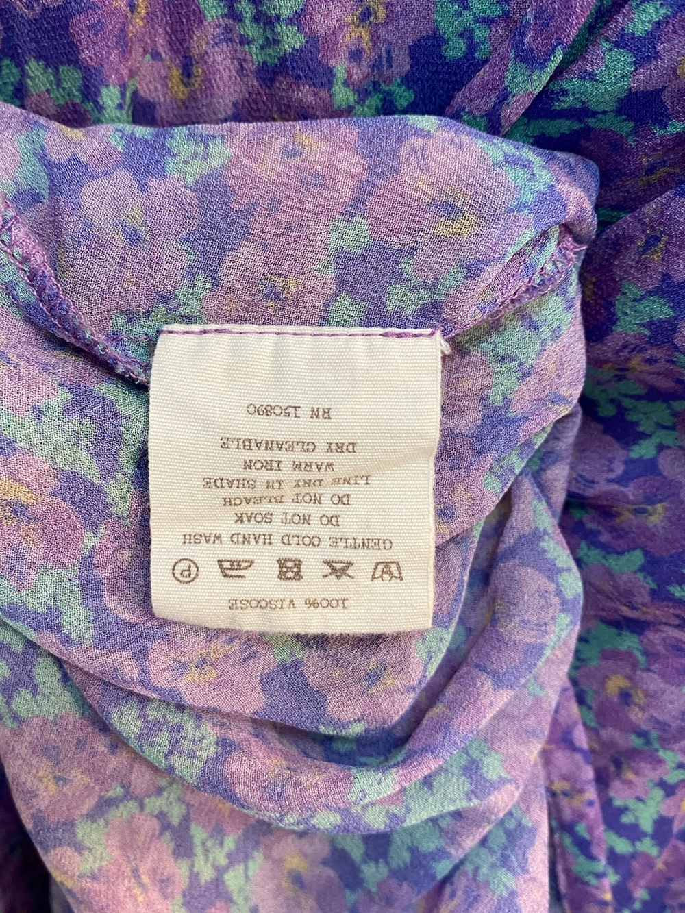 Spell Wildflower Boho Floral Maxi Dress in Purple size medium ๐ - Picture 13 of 15